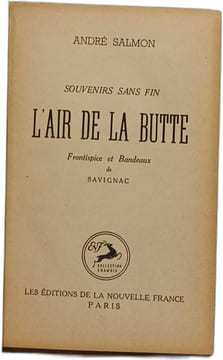 L'air de la Butte. ANDRÉ SALMON