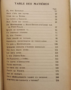 L'air de la Butte. ANDRÉ SALMON