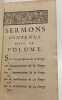Sermons du pere Bourdaloue de la Compagnie de Jesus. Sur les mysteres. Tome second. Bourdaloue