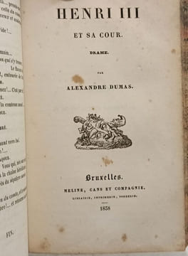 Charles VII chez ses grands vassaux + Henri III et sa cour --- 2 livres en 1 volume. Alexandre Dumas