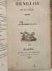 Charles VII chez ses grands vassaux + Henri III et sa cour --- 2 livres en 1 volume. Alexandre Dumas