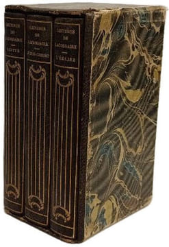 Lectures choisies de Lacordaire I. L'église II. Jésus-Christ III. Vertus --- 3 volumes. Lacordaire