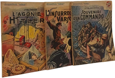 Collection PATRIE - L'agonie d'Hitler L'Insurrection de Varsovie + Souvenirs d'un Commando