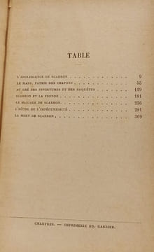 Scarron et son milieu. ÉMILE MAGNE