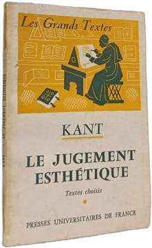 Le jugement esthétique. KANT