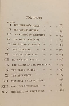 The Fall of the Romanoffs - How the Ex-Empress & Rasputin Caused the Russian Revolution. The Author of Russian Court Memoirs 1914-16