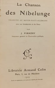 La Chanson des Nibelunge