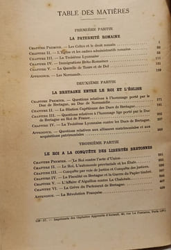 Le destin français de l'Armorique. ANDRÉ TANGUY