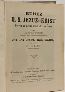 Buhez H. S. Jezuz-Krist hervez ar pevar aviel laket en unan