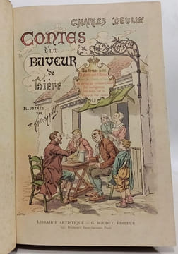 Contes d'un buveur de bière - illustrés par Kauffmann. Charles Deulin