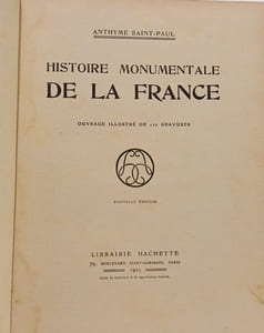 Histoire monumentale de la France