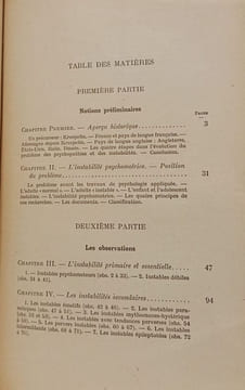 L'enfant et l'adolescent instables. Jadwiga Abramson