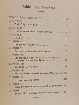 Aventures au Tchad. Maurice BOUQUANT et Albert MAHUZIER