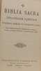 Biblia Sacra Juxta Vulgatam Clementinam - Divisionibus summariis et concordantiis ornata. - Denuo ediderunt complures Scripturae Sacrae Professores ...