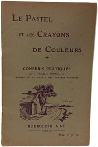 Le pastel et les crayons de couleurs