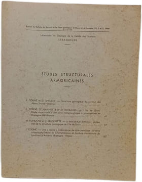 Études structurales armoricaines. Collectif