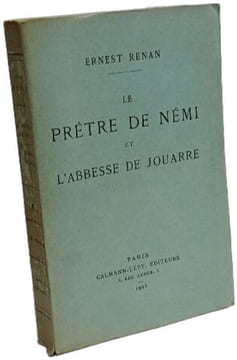 Le prêtre de Némi et l'abbesse de Jouarre. Ernest Renan