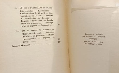 Un curieux procès en 1765. Philippe Varaigne