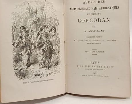 Aventures merveilleuses mais authentiques du capitaine Corcoran - Partie 1 et 2. A. Assollant