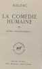 La Com&eacute;die humaine Tome IX - Etudes Philosophiques I. BALZAC