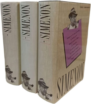 Tout Simenon - Œuvre romanesque - Tome 4 + Tome 7 + Tome 8. GEORGES SIMENON