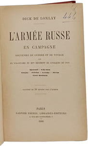 L'armée russe en campagne souvenirs de guerre et de voyage