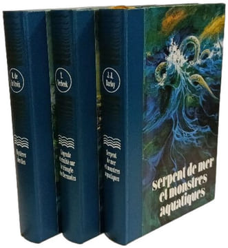 Mystères des iles + Serpent de mer et monstres aquatiques + Légende et réalité sur le triangle des Bermudes --- 3 livres. Barloy Verbeek De La Croix