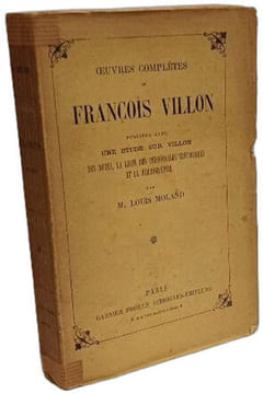 Œuvres complètes François Villon. François Villon Louis Moland