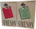 Tout Simenon - Œuvre romanesque (7 VOLUMES) Tome 1 + Tome 2 + Tome 3 + Tome 5 + Tome 10 + Tome 13. Georges Simenon