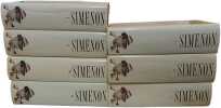 Tout Simenon - Œuvre romanesque (7 VOLUMES) Tome 1 + Tome 2 + Tome 3 + Tome 5 + Tome 10 + Tome 13. Georges Simenon