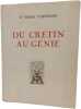 Du cr&eacute;tin au g&eacute;nie - edition speciale revisee. Dr Serge Voronoff