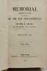 M&eacute;morial administratif - ANNEE 1852-1853 - TOME XIX. Collectif