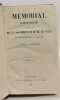M&eacute;morial administratif - ANNEE 1846-1847 - TOME XVI. Collectif