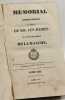 M&eacute;morial administratif - ANNEE 1840-1841 - TOME XIII. Collectif