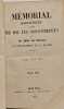 M&eacute;morial administratif - ANNEE 1854-1855 - TOME XX. Collectif
