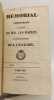 M&eacute;morial administratif - ANNEE 1840/1841 - TOME XIII - cahier 806 &agrave; 873. Collectif