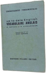 Up to date English vocabulaire anglais