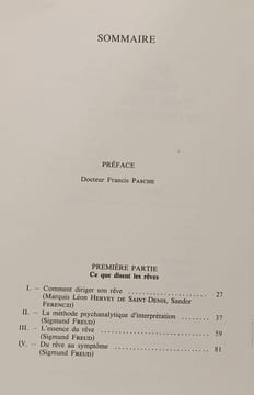 Les rêves la voie royale de l'inconscient. undefined
