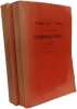 Pars Prima ab iniths usque ad annum 350- TOMUS PRIMUS + TOMUS SECONDUS --- Patrologia Syriaca. Accurante R. Graffin