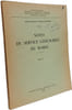 Notes du Service G&eacute;ologique du Maroc - TOME 26 - notes et m&eacute;moires du service g&eacute;ologique n&deg;188. Collectif