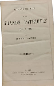 Les Grands Patriotes de 1808
