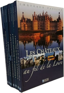 7 volumes coll. "Chateaux Passions": Les Châteaux au fil de la Loire + Savoie et Dauphiné + Siècle de Louis XIV + Pays Cathare + Charente et Saintonge ...