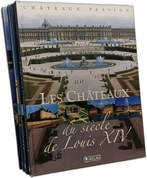 7 volumes coll. "Chateaux Passions": Les Châteaux au fil de la Loire + Savoie et Dauphiné + Siècle de Louis XIV + Pays Cathare + Charente et Saintonge ...