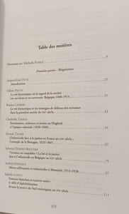 Femmes et justice pénale: XIXe-XXe siècle