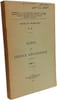 Notes du service g&eacute;ologique TOME V / Notes et m&eacute;moires n&deg;85. Collectif