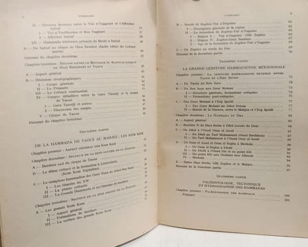 Reconnaissance géologique dans les Hammadas des confins algéro-marocains du Sud. Lavocat