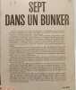 Sept dans un bunker. Charles Goldstein
