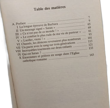 Exorcisme : un prêtre parle. Petite anthologie de la possession aujourd'hui. Abbé Schindelholz