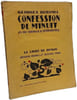 Confession de minuit - bois originaux de Hermann Paul. Georges Duhamel