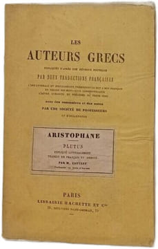Les auteurs grecs. Aristophane